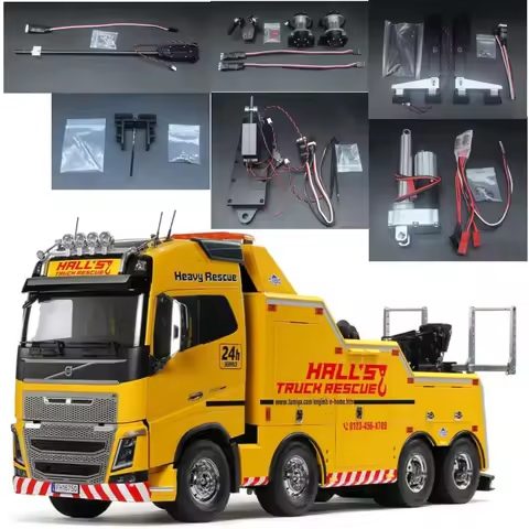 Upgrade Parts Set for Tamiya 1/14 RC Rescue Vehicle VOLVO FH16 750 56362 OP Components 1:14 RC Truck