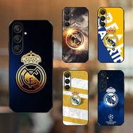 Real Madrid black border SamSung A35, A55 phone case