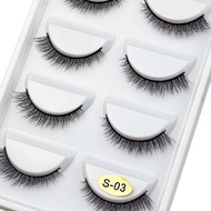 Handmade Natural False Eyelashes - S03 S05 S21 SX08 X01 X05 X08 X14 X25