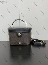 COACH 蔻馳 女士 新款高級盒子包化妝包