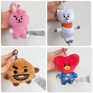 Genuine BTS stuffed animal hanger - BT21 keychain - Birthday gift