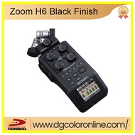 [ Ready stock ] Zoom H6 All Black 6-Input / 6-Track Portable Handy Recorder (Black)