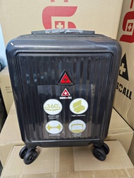BagsMarket Luggage กระเป๋าเดินทาง Swiss Saint 2009 ขนาด16 นิ้ว ล้อหมุนรอบ 360° Polycarbonate รุ่น KS