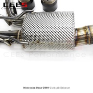 Catback Exhaust For Mercedes-Benz G350D W463/W464 3.0T 2014-2019 Exhaust Pipe 304 Stainless Steel es