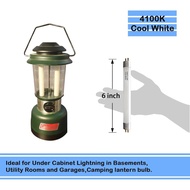 6'' F4T5/CW Under Cabinet Bulb,T5 4W Cool White Linear Fluorescent Tube,Replacement Bulb for GE,Eiko