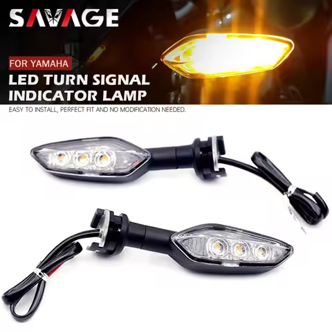 LED Turn Signal Light For YAMAHA T-MAX 530 560 YZF R6 R1 R1M R1S YZF-R1 Motorcycle Accessories Rear 
