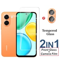 For HONOR x7e 4G 2026 2In1 Camera Lens Screen Protectors Cover For HonorX7e 4G Anti-scratch Tempered