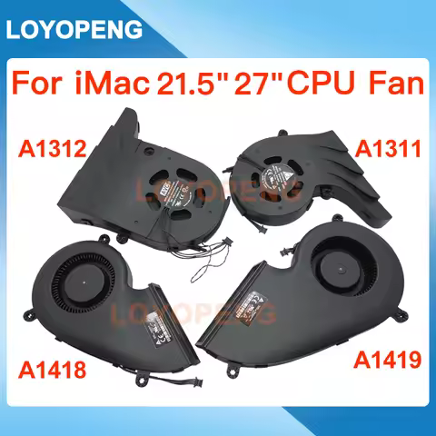 A1418 CPU Cooler Cooling fan For iMac 21.5" 27" A1311 A1312 A1418 A1419 Fan 2009-2017 Years