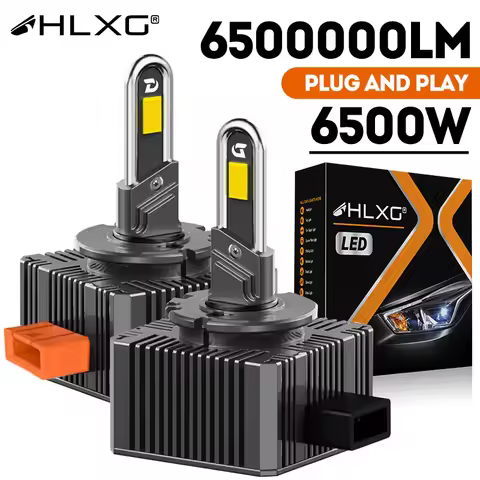 6500W D3S D1S LED Canbus Headlights HID Plug & Play D2S D4S D5S D8S Reflektory D1R Two-sided CSP Chi
