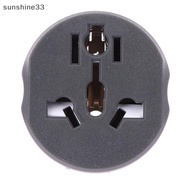 SY  German Standard Conversion Plug FR AU US UK To EU Euro Korea Universal Travel Adapter Home Plug 