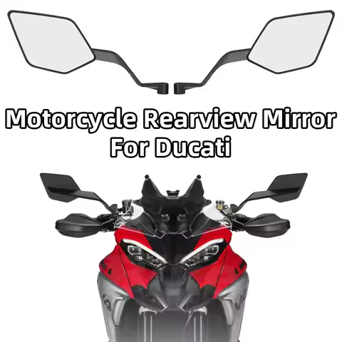 Motorcycle Rearview Mirror for Ducati Streetfighter V2 V4 V4S 848 Multistrada V2 V4 Hypermotard 698