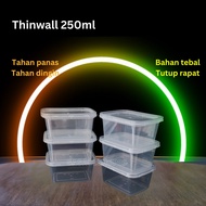 Thinwall DM 250ml rectangular Twinwall