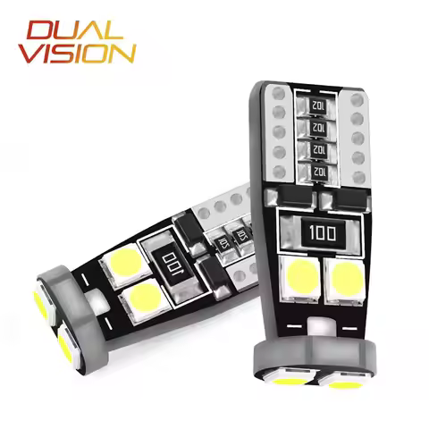 T10 LED W5W 2PCS Car Lights 3030 SMD Chips 168 194 Auto Daylight Door Trunk Lamp Clearance Lights Do