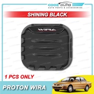 Proton Wira 1993 - 2007 Carbon Chrome Fuel Tank Cover Fuel Cap Shining Carbon Matt Black Glossy Black