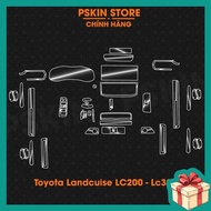 Toyota Land Cruiser LC200 LC300 dán full PPF bảo vệ nội thất tránh trầy xước tăng độ bóng che xước d