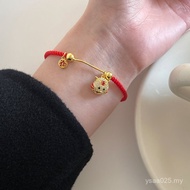 X Lucky Year of the Tiger Pull-out Bracelet Design Feel Tiger Benming Year Sterling Silver 6575s925 