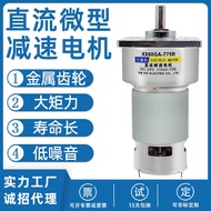60GA775 DC Gear Motor 12V24V Mini Low Speed Motor Adjustable Speed High Torque Motor