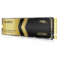ORICO OG7000 2TB PCIe Gen4 NVMe SSD、最大7450MB/s、8チャネルコントローラー、グラフェン冷却ソリューション搭載、4K動画編集・3Dレンダリング・コンテンツ制作