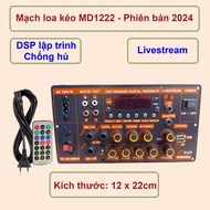 Mạch loa kéo MD9840 150W LIVESTREAM DSP Lập Trình Chống Hú Mẫu Mới 2023 Có Chỉnh BASS TREBLE MIC