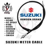 SUZUKI RG SPORT RGS RG110 VS125 V100 TXR150 SHOGUN125 SMASH SHOGUN RC100 SPEEDOMETER CABLE METER CABLE