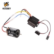 [KOZEEY] RC Brushed 540 Motor & Brushed ESC Speed Controller for Axial SCX10 D90