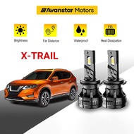 【NISSAN】X-Trail 2PCS 4300K/6500K Headlight LED Replacement Car Lorry Van H4 H7 H8/H11 Hi/Lo Beam Hea