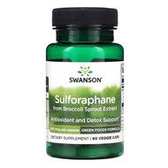 Swanson ,Sulforaphane from Broccoli Sprout Extract, 400 mcg, 60 Veggie Caps