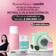 [Candid x Hannah] Candid Retinol 0.3 % 30ml & B5 C Cream