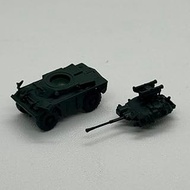 Finished Painted Military Model Kit Britain FV721-Fox Armoured Fighting Vehicle