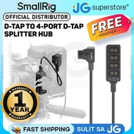 SmallRig DT1-4 D-Tap Splitter Hub, Male D-Tap to 4-Port Female D-Tap Power 25" Cable