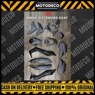 HLD GENUINE FAIRINGS ( MALAYSIA ) NMAX (V2) SWORD GRAY