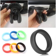 WONDER 2Pcs Luggage Wheel Ring, Flexible Diameter 35 mm Rubber Ring, Durable Elastic Stretchable Silicone Wheel Hoops Luggage Wheel