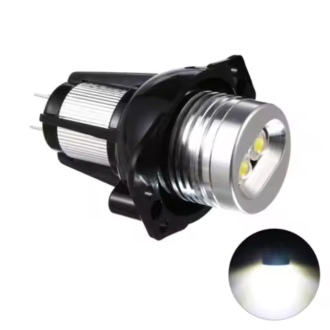 1Pair 6000K Marker Lights Bulb Error Free Angel Eyes Halo LED For-BMW 3 E90 E91