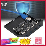 Sunnyhousess ASHATA USB Front Panel PCI-E to 4xUSB3.0 for Chip Floppy Bay Adapter Expansion Riser Ca
