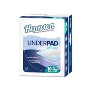 Hennson Drybed Underpad 75cm x 75cm 10's