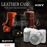 Leather CASE FOR SONY A6300 / A6500