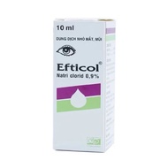 [genuine]Effticol NaCl eye/nose drops 0.9% (combo of 10 bottles)