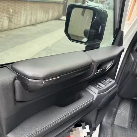 Leather Door Armrest Extension For Toyota Land Cruiser Prado 250 LC250 2025 Accessories