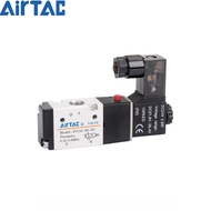 Injap Solenoid Biasanya Tertutup AirTAC Asal 3V210-08-NC Dua Kedudukan Tiga Hala