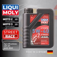 Premium Oil 4T 5W40 Street Race LIQUI MOLY 1 Liter specialized for genuine Moto2, Moto3
