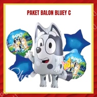 BLUEY C Balloon Package BLUEY Birthday Decoration/