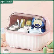 Baby Feeding Bottle Storage Box Dustproof Baby Bottle Storage Box Tableware Cupboards Container