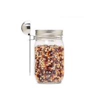 Jarware x Ball 窄口湯匙夾(不鏽鋼) 玻璃梅森罐組