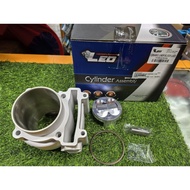 LEO YAMAHA LC135 77MM/80MM RACING CERAMIC LINER BLOCK ASSY