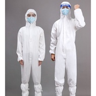 Disposable Protective Coverall / Isolation Suit / PPE (White)