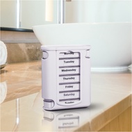 🇸🇬 Weekly Pill Organizer | 7 Days 28 Grids Daily Elderly Pet Medicine Medication Supplement Vitamin 