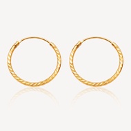916 Gold Bali Earring