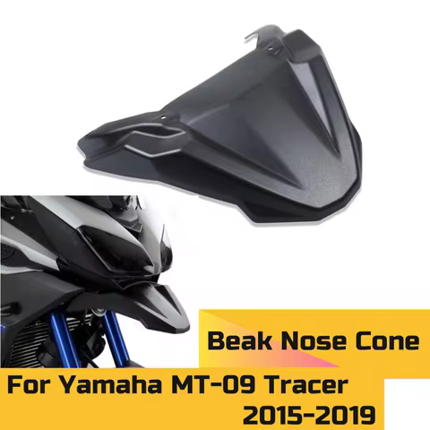 For Yamaha MT-09 MT09 Tracer 2015-2019 2018 Front Wheel Fender Beak Nose Cone Extension Cover Motorc