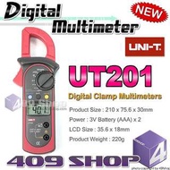 1 x Uni-T UT-201 數字鉗形萬用表