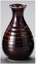 Liquor Ceremony, Lacquered Glaze, No. 1 Tokkuri [7.2 x 11.7 cm 200cc] For Restaurants, Liquors, Izak